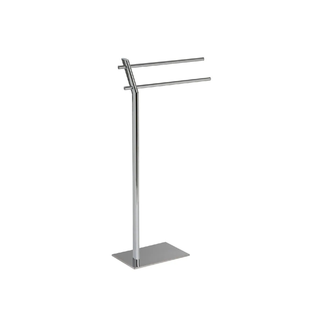 Porte-serviettes métal cromado 30x20x81 cm