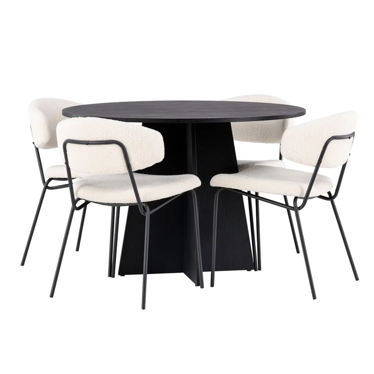 Bootcut Dining Table with Chico Chairs