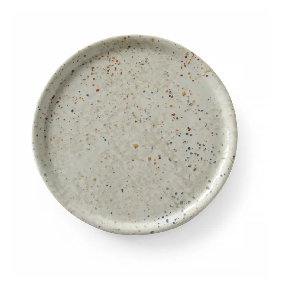 Assiette À Pizza En Porcelaine Drops Collection, Diamètre 33 Cm - Lot De 6