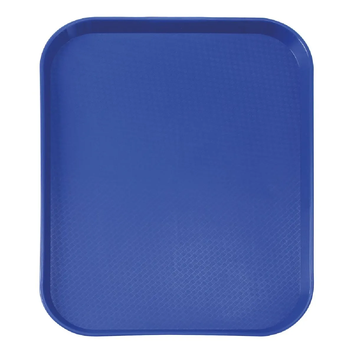 Plateaux fastfood petit - Hendi - Bleu - l26.5- L0.1- P34.5- h2- Polypropylène