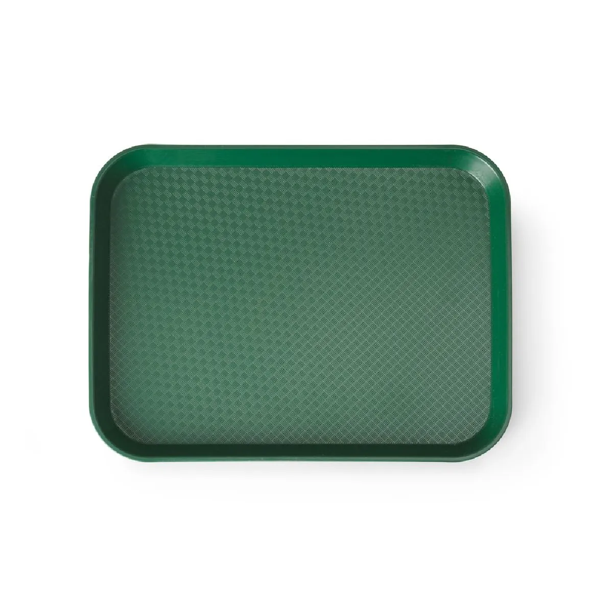 Plateaux fastfood petit - Hendi - Vert - l26.5- L0.1- P34.5- h2- Polypropylène
