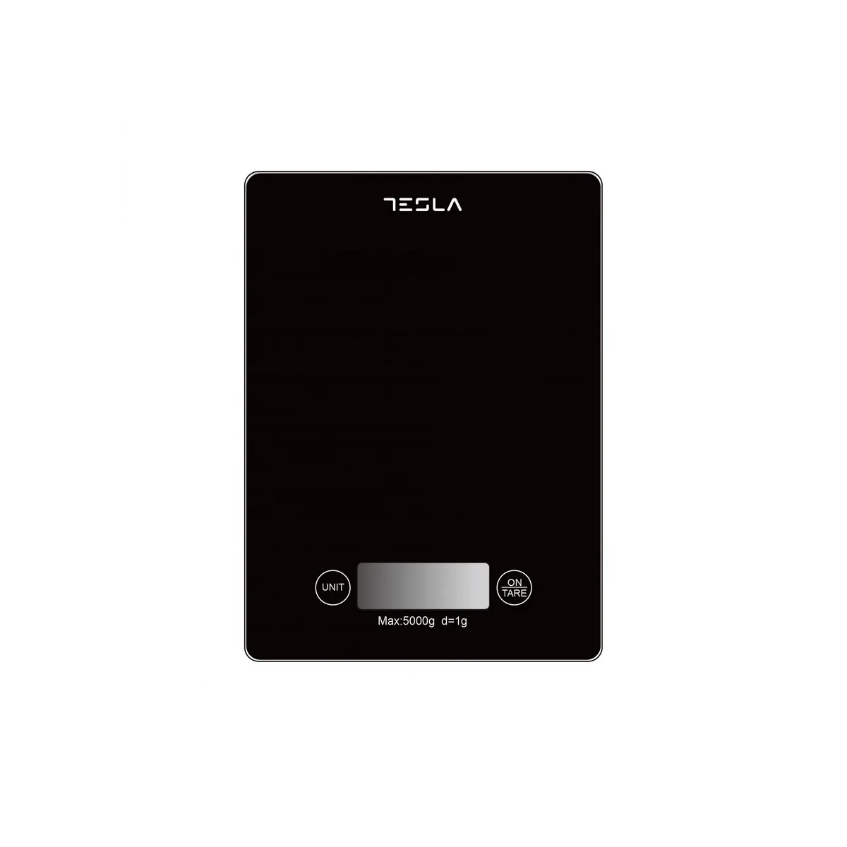 Balance De Cuisine Électronique 5kg/1g Noir Tesla Ks201b