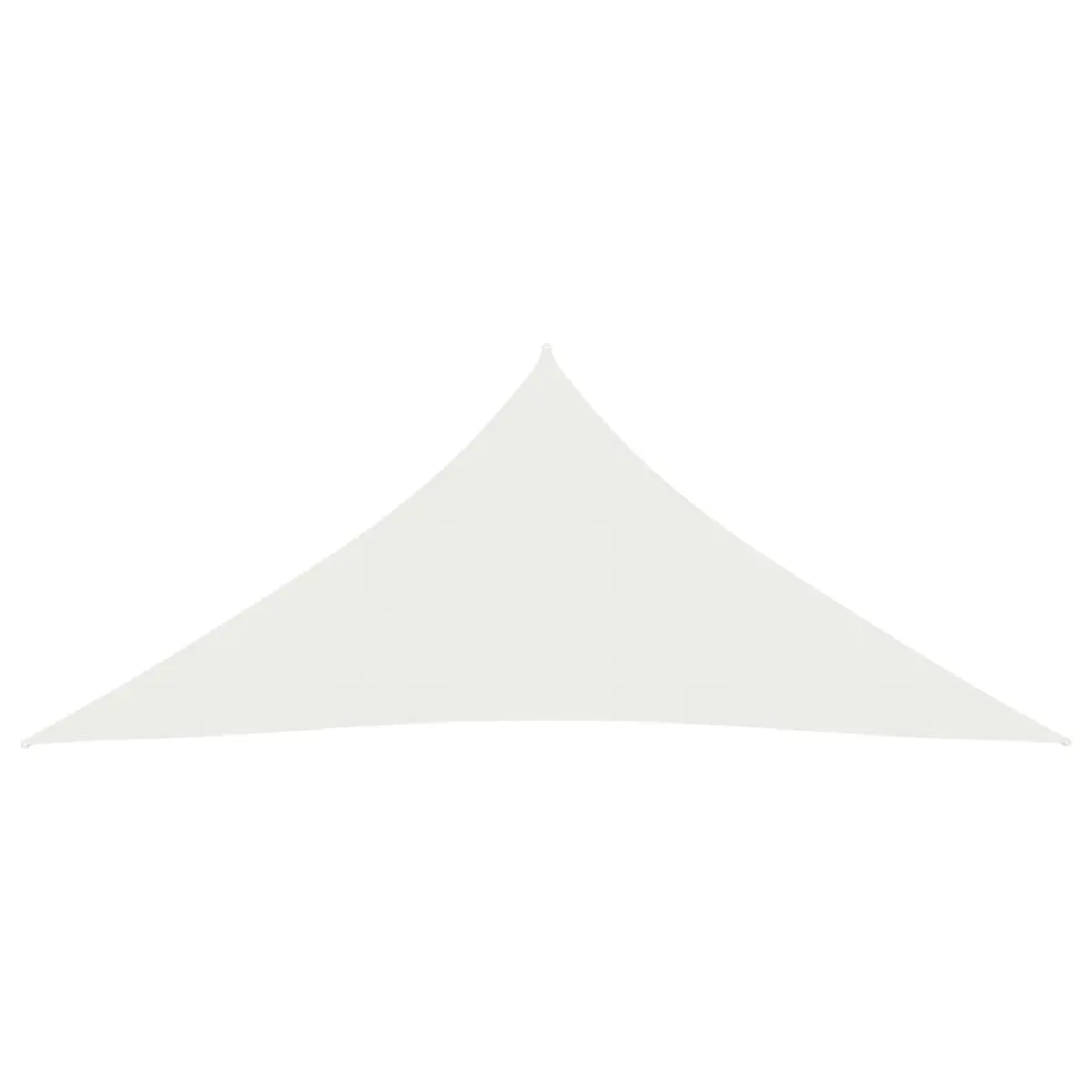 Voile Toile D'ombrage Parasol 160 G/m² Pehd 3 X 4 X 4 M Blanc 02_0009019