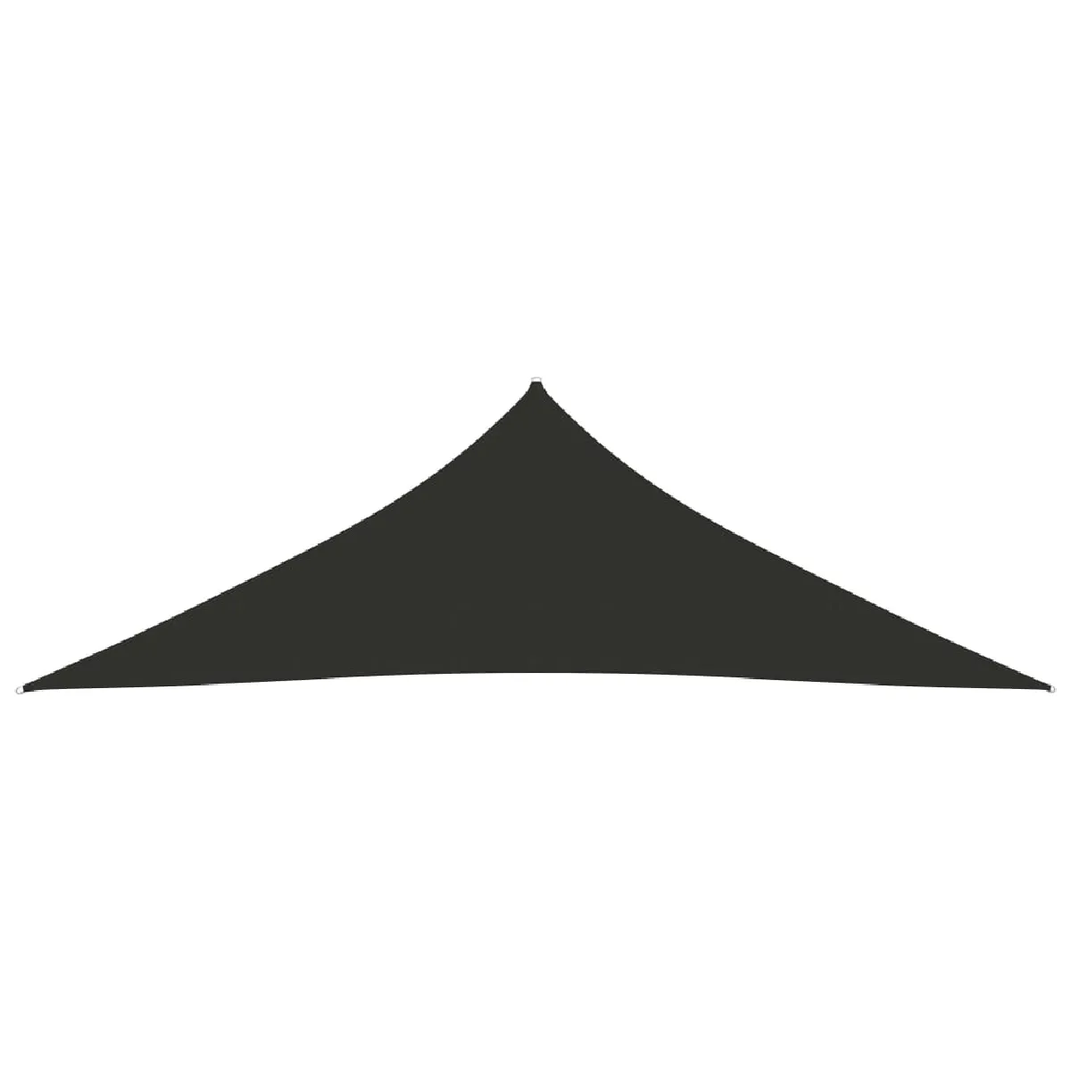 Voile Toile D'ombrage Parasol Tissu Oxford Triangulaire 5 X 5 X 6 M Anthracite 02_0009911