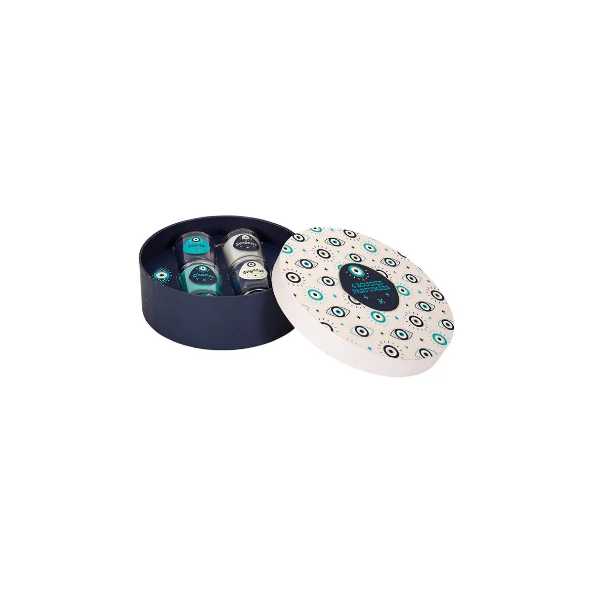 Coffret De 4 Bougies Parfumées - Home Deco Factory - Louxor - Multicolore