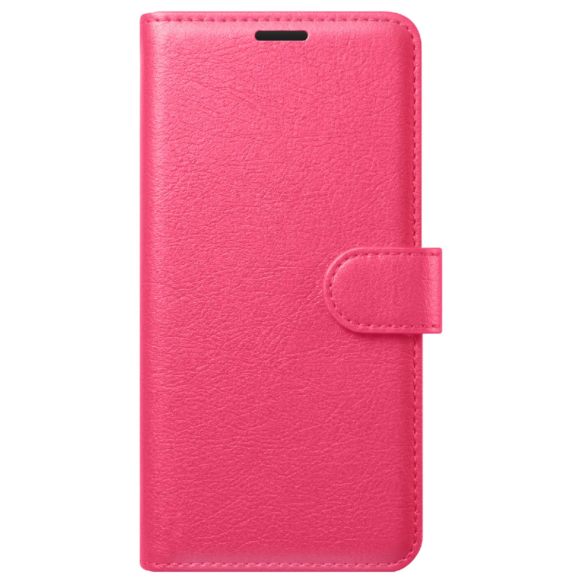 Étui Portefeuille Pour Galaxy S26 Avec Fonction Support Et Languette Magnétique Fuchsia Zanaé