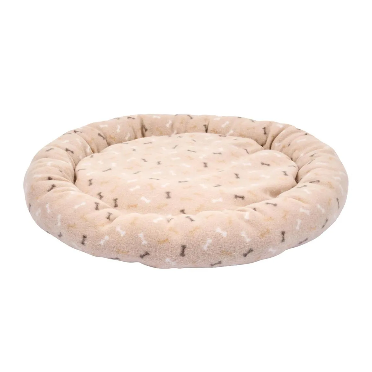 Coussin Rond - THE CONCEPT FACTORY - Beige - 50 cm