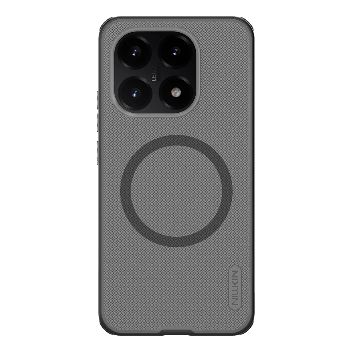 Coque Pour Xiaomi 15t Magnétique Modèle Super Frosted Pro Antichoc Noir Transparent Nillkin