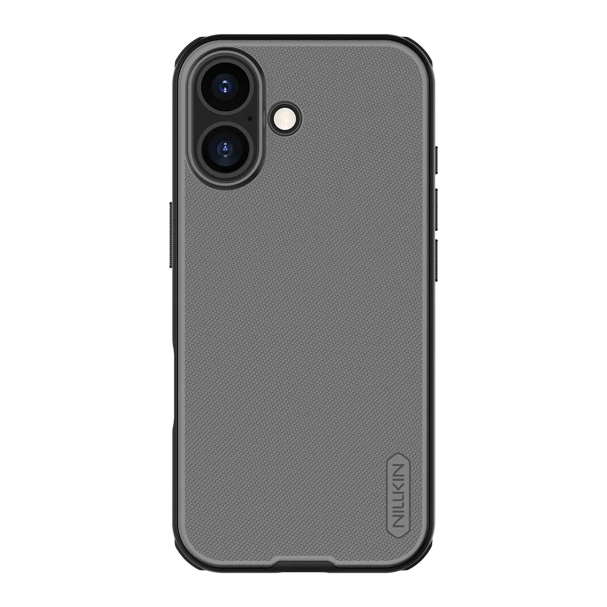 Coque Pour Iphone 17 Conception Bi-matière Modèle Super Frosted Pro Noir Transparent Nillkin