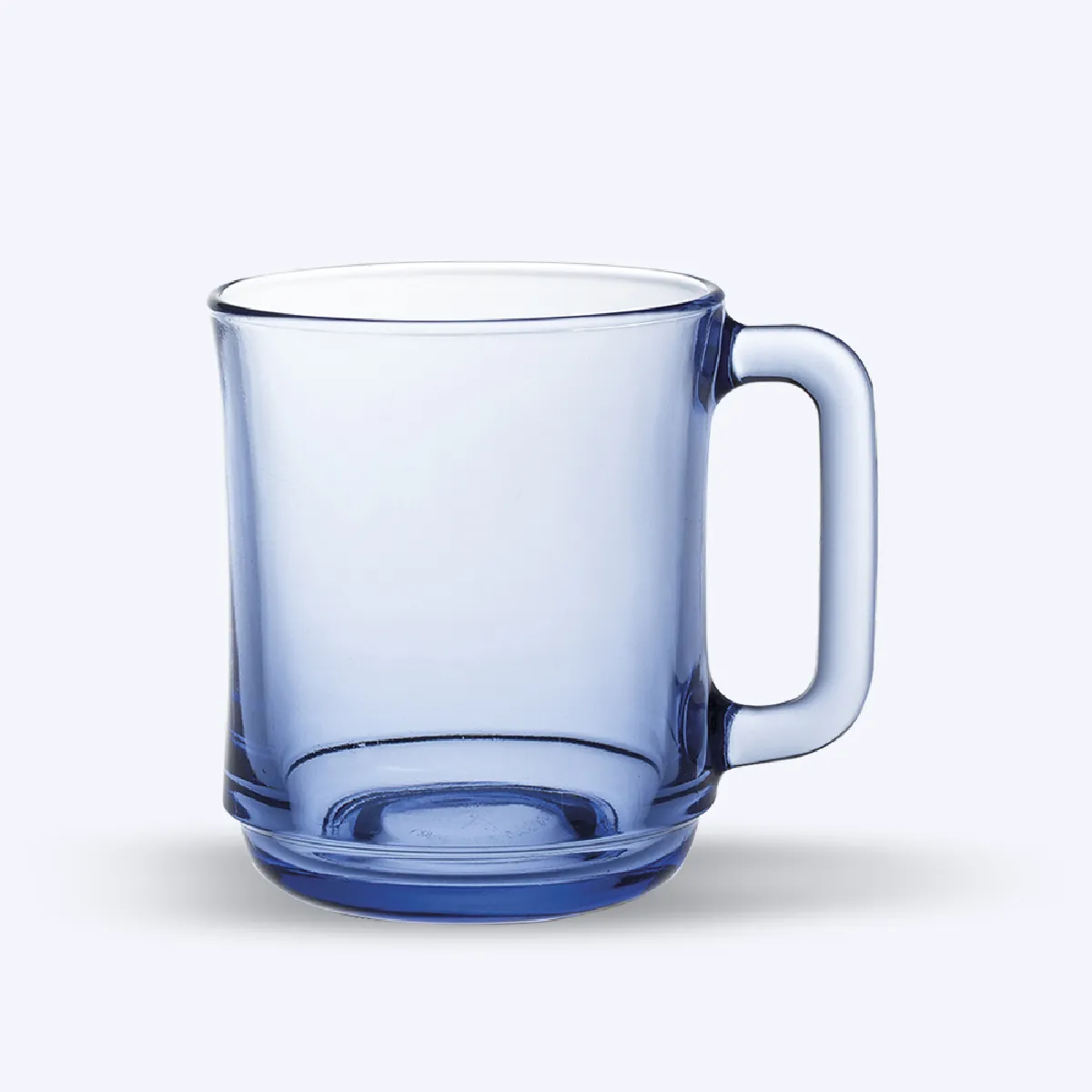 Verre Duralex Lys Marine Avec Anse 310 Ml Bleu - Lot De 6