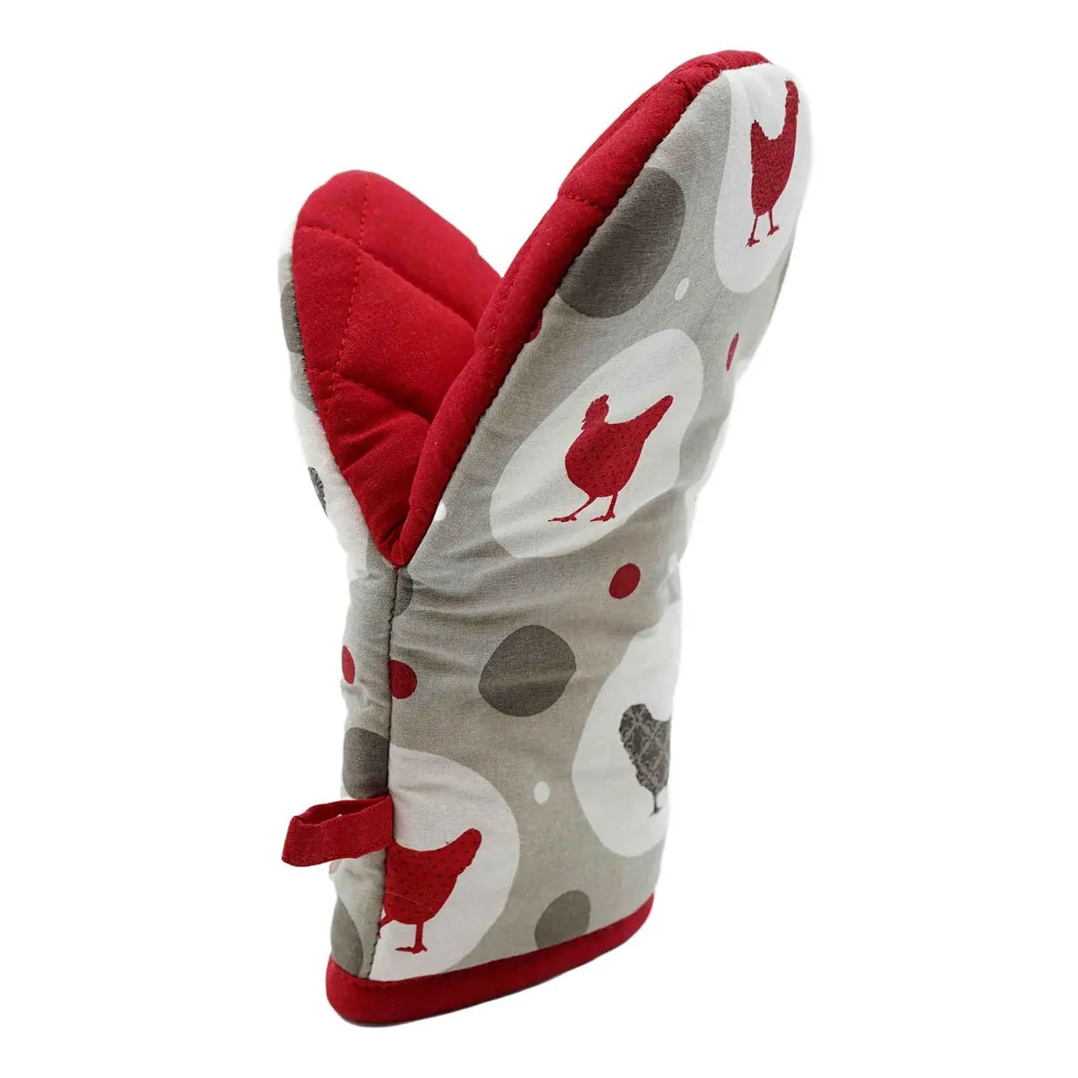 Gant De Cuisine À Pince "suzette" 24cm Rouge