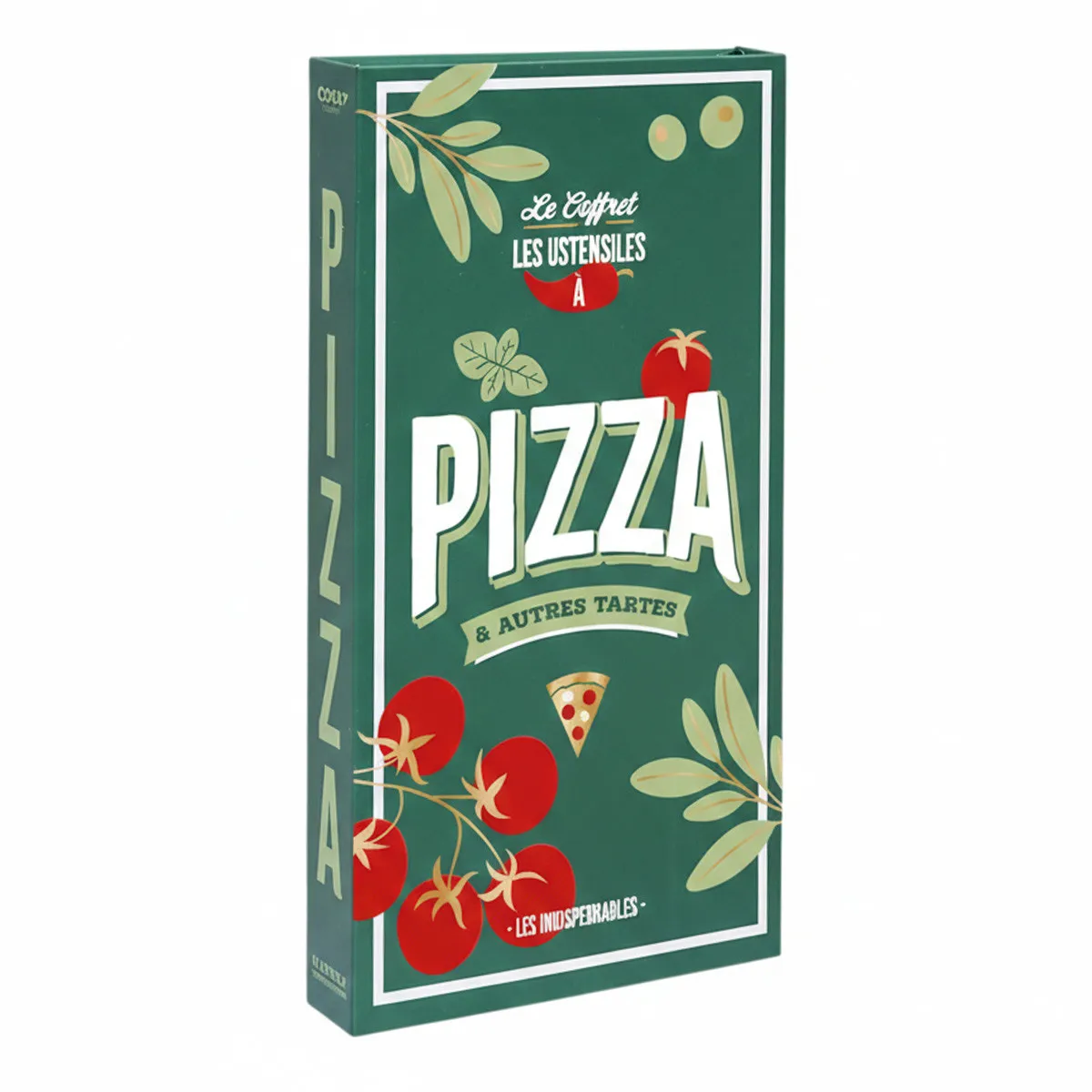 Coffret Ustensiles de Cuisine - COOK CONCEPT - Pratique - Convivial - Vert