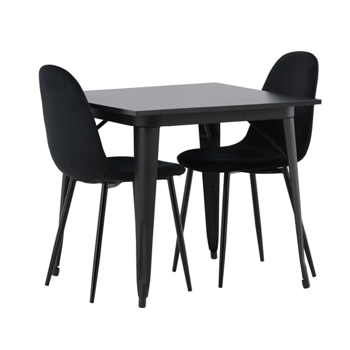 Tempe Dining Table with Polar Chairs