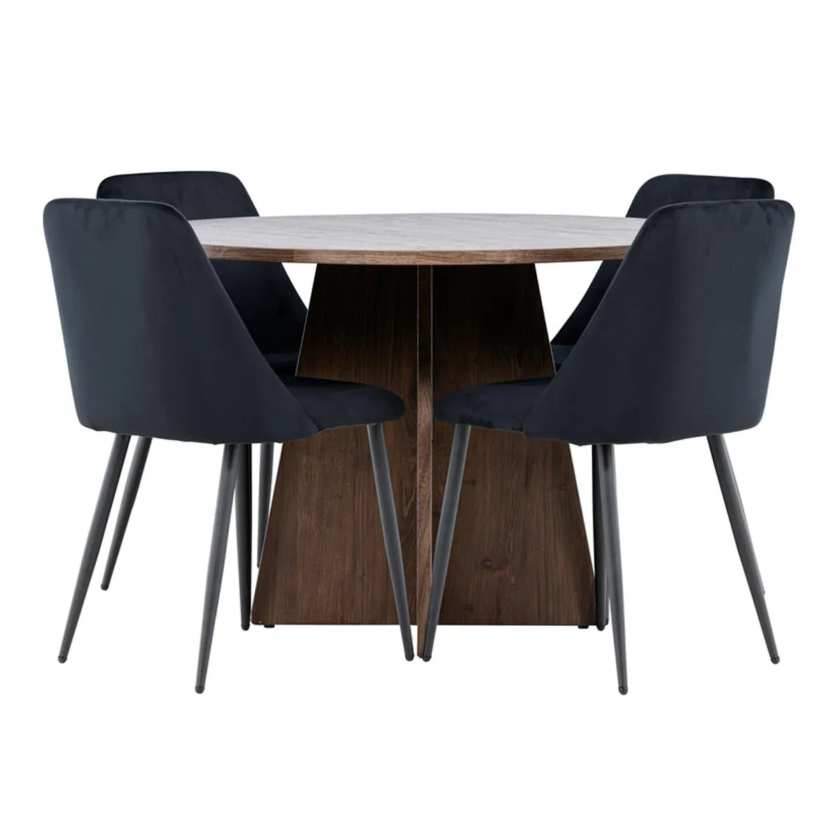 Bootcut Dining Table with Night Chairs