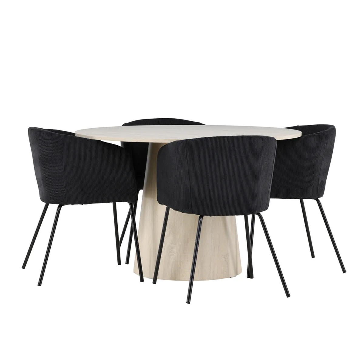 Lanzo Dining Table with Berit Chairs