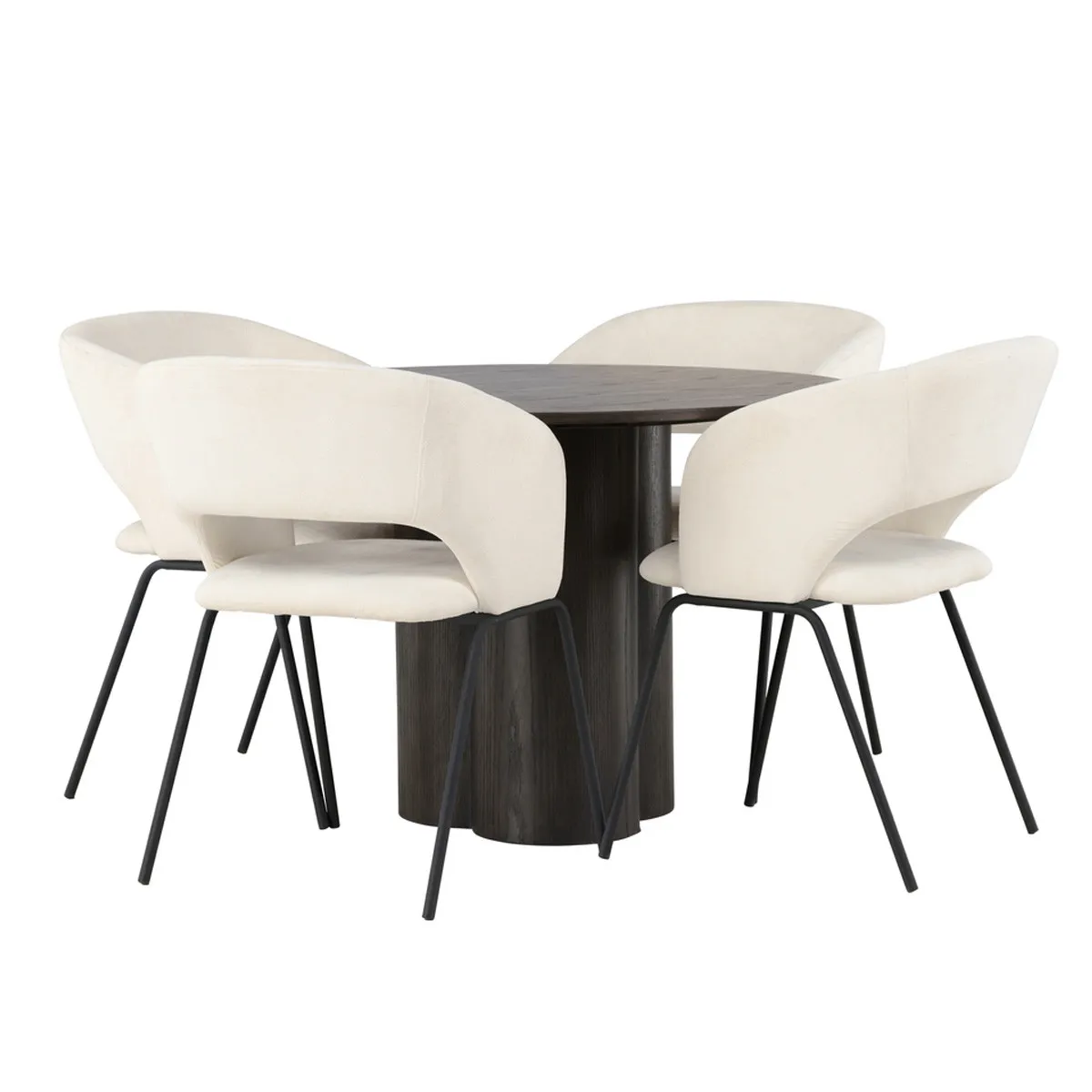 Olivia Dining Table with Day Chairs