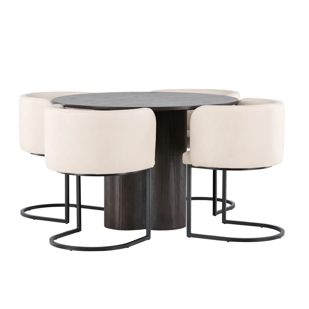 Olivia Dining Table with Simrishamn Chairs