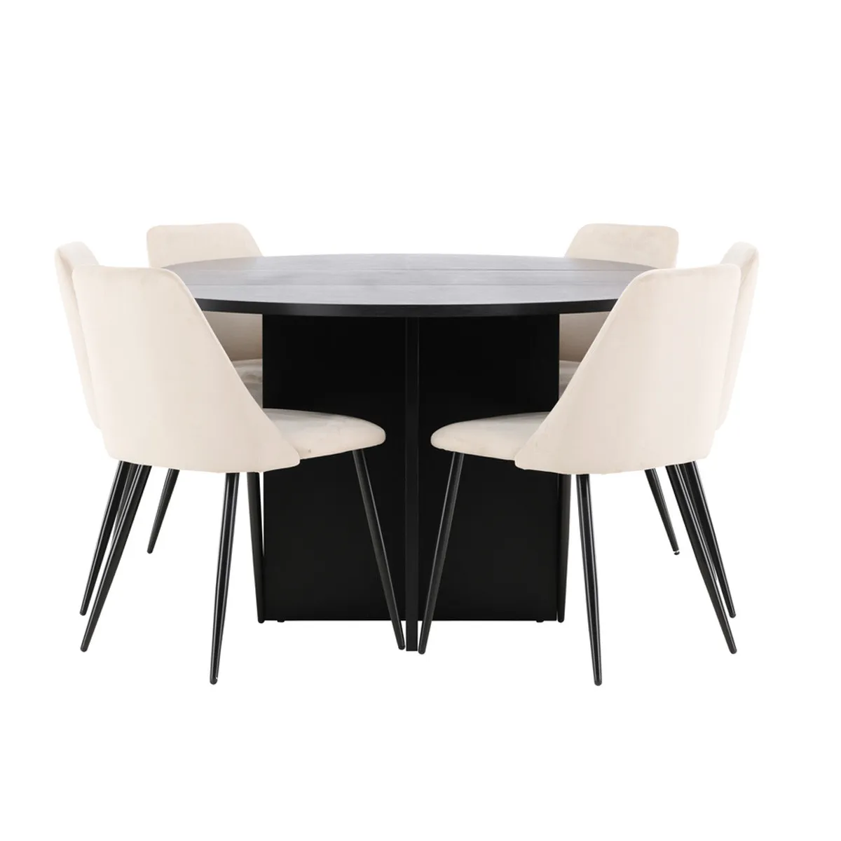 Strada Dining Table with Night Chairs
