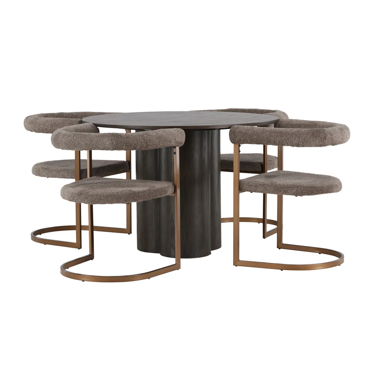 Olivia Dining Table with Morning Chairs