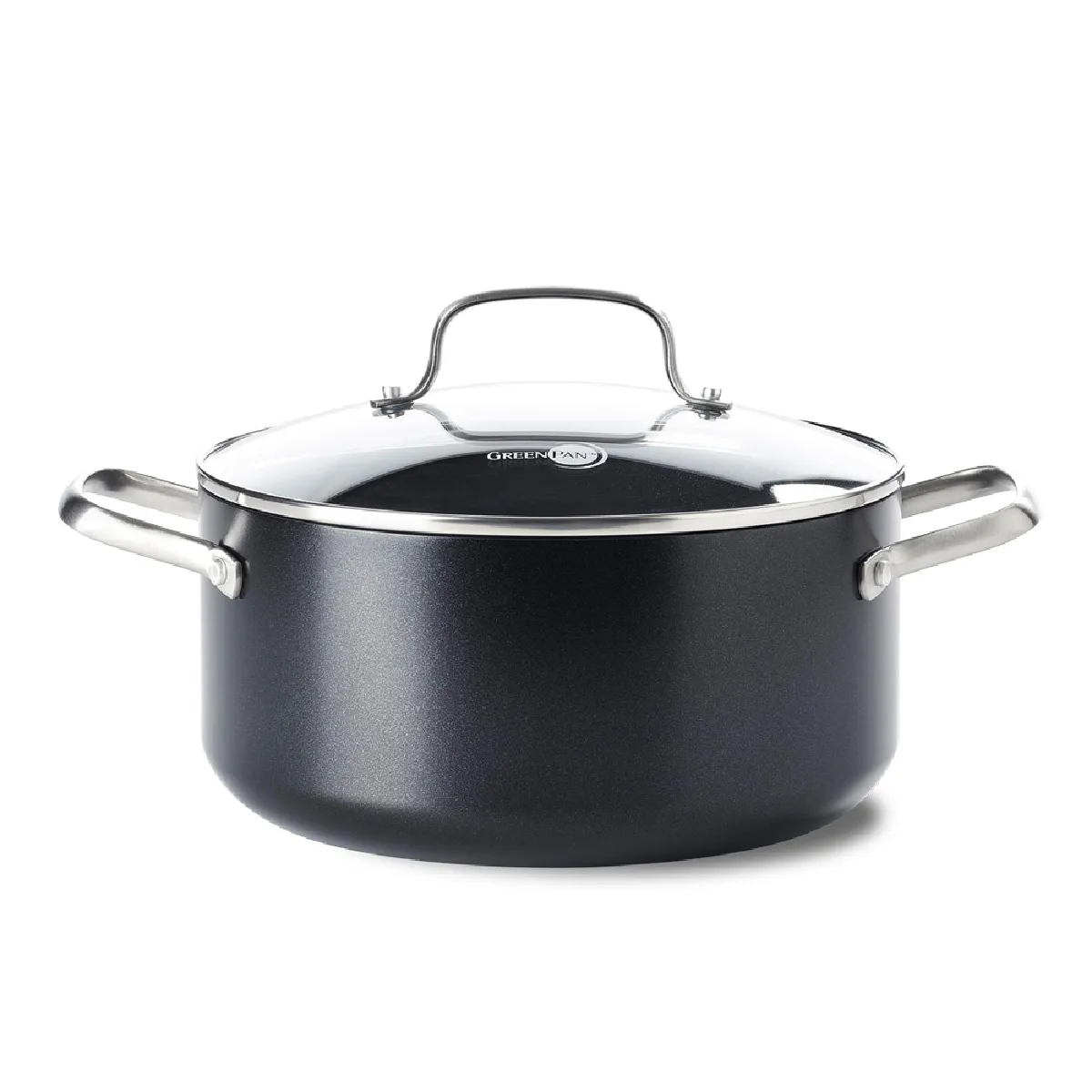 Faitout 20 cm aluminium forgé revêtement céramique avec couvercle - Copenhagen