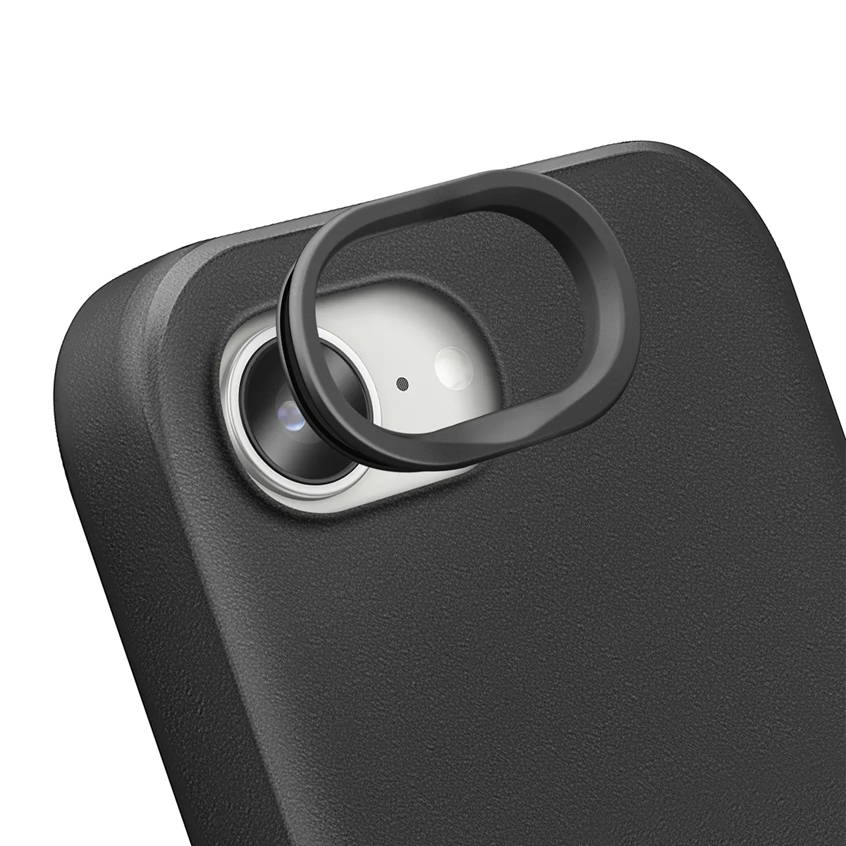 Protection Contour D'objectif Caméra Pour Iphone 16e Anti-rayures Noir Rhinoshield