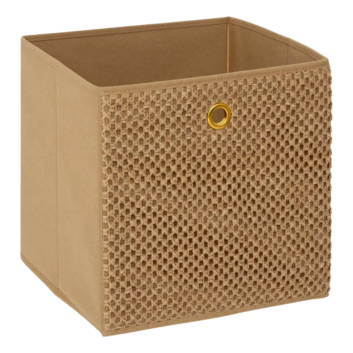 Boîte De Rangement Mix'n Modul 31x31cm Marron - 5five