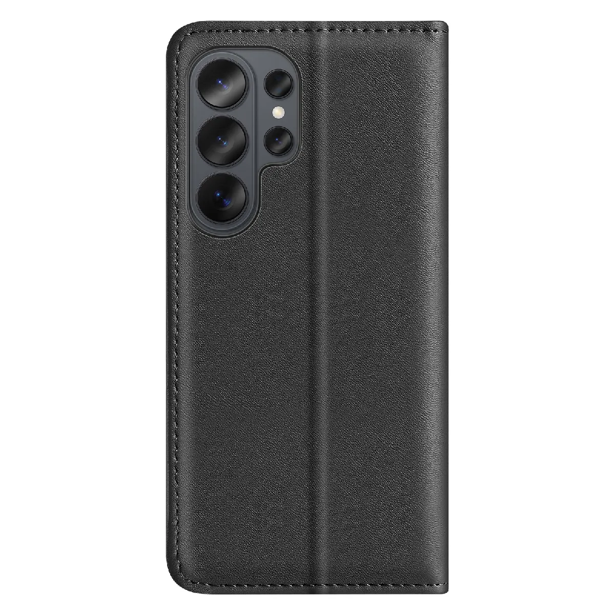 Étui Portefeuille Pour Galaxy S26 Ultra Anti-rfid Compatible Charge Sans Fil Qi Noir Dux Ducis