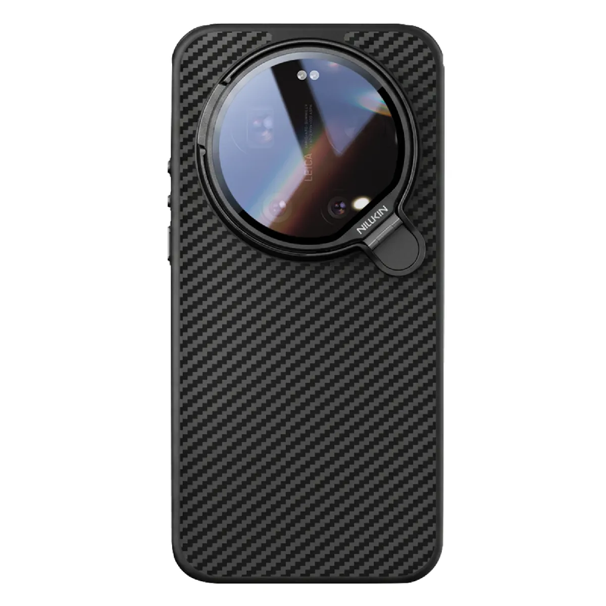 Coque Pour Xiaomi 17 Ultra Modèle Carboprop Compatible Qi2 / Magsafe Noir Nillkin