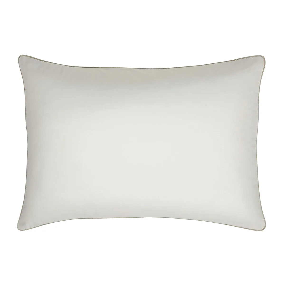 Lot De 2 Taies D'oreiller Unies En Coton Bio, Dune - 50 X 75 Cm - Beige