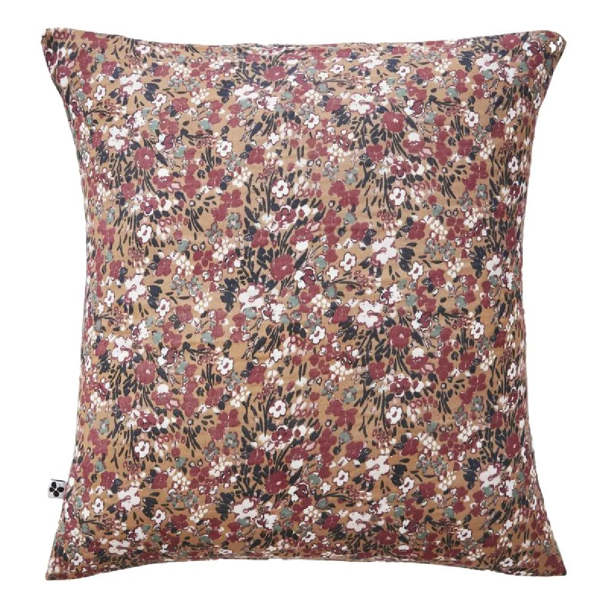 Taie D'oreiller Imprimée "capucine" 60 X 60 Cm & 50 X 70 Cm "gaze De Coton" L'effet Papillon