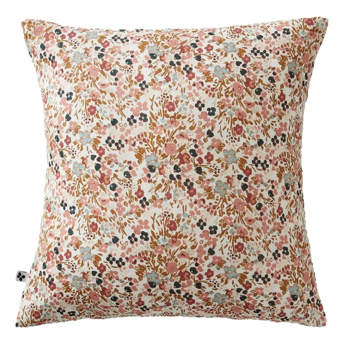 Taie D'oreiller Imprimée "capucine" 60 X 60 Cm & 50 X 70 Cm "gaze De Coton" L'effet Papillon