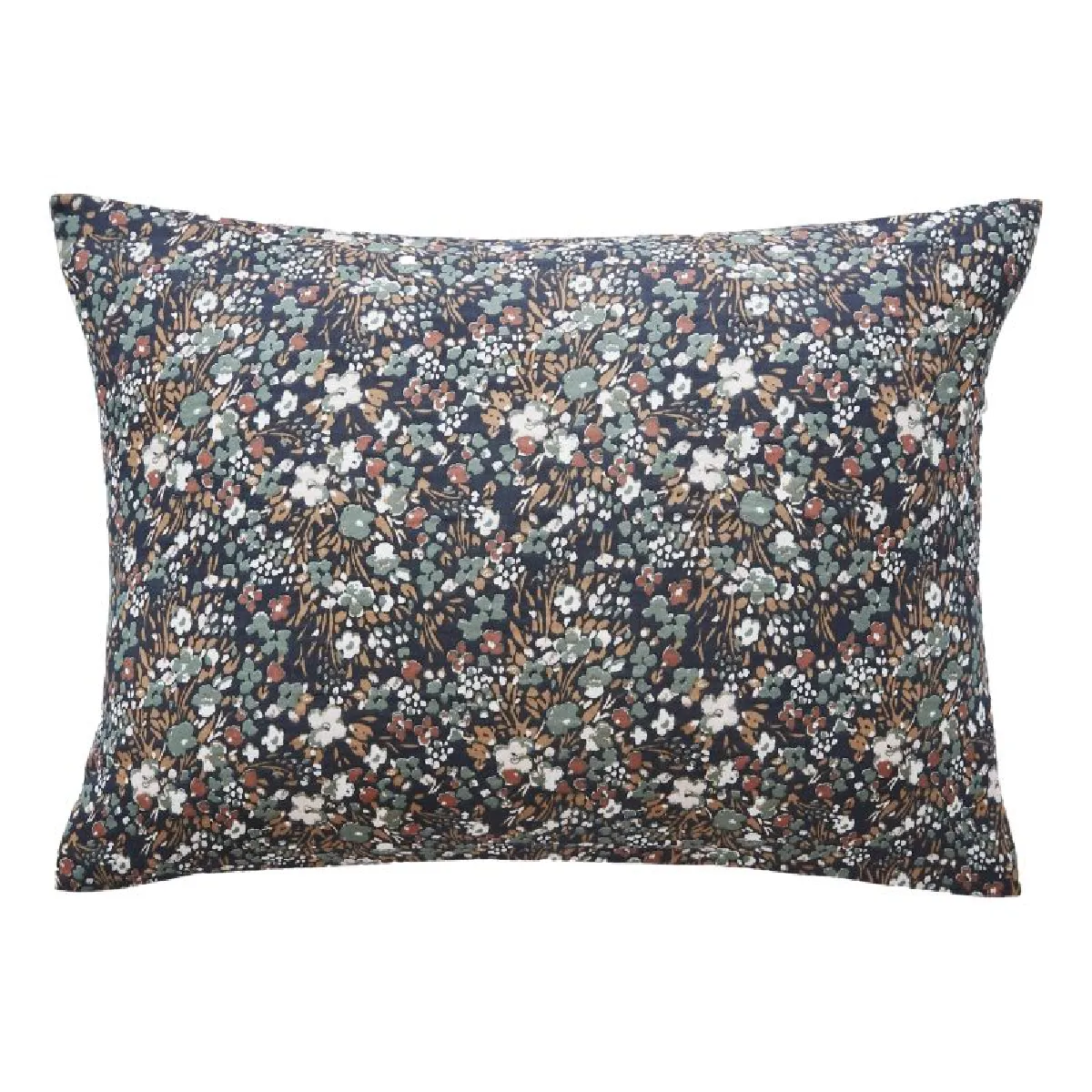Taie D'oreiller Imprimée "capucine" 60 X 60 Cm & 50 X 70 Cm "gaze De Coton" L'effet Papillon