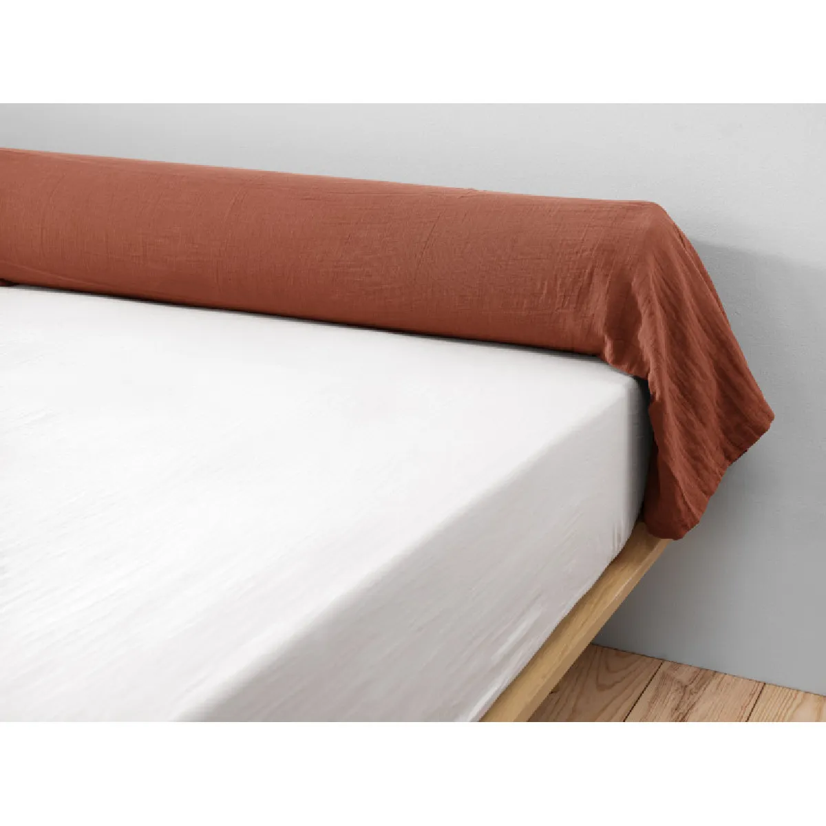 Taie De Traversin "gaïa" 85 X 185 Cm "gaze De Coton" L'effet Papillon