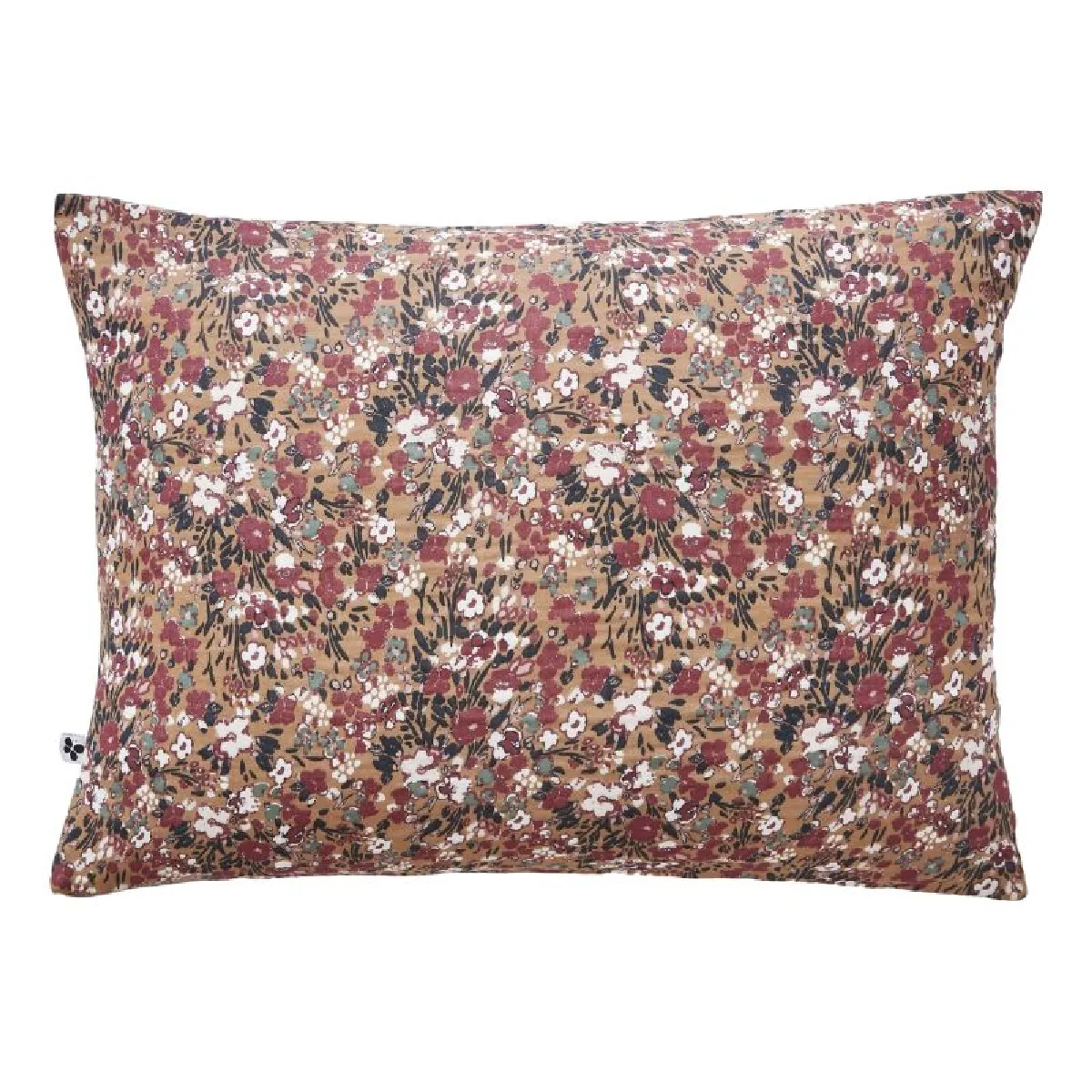 Taie D'oreiller Imprimée "capucine" 60 X 60 Cm & 50 X 70 Cm "gaze De Coton" L'effet Papillon
