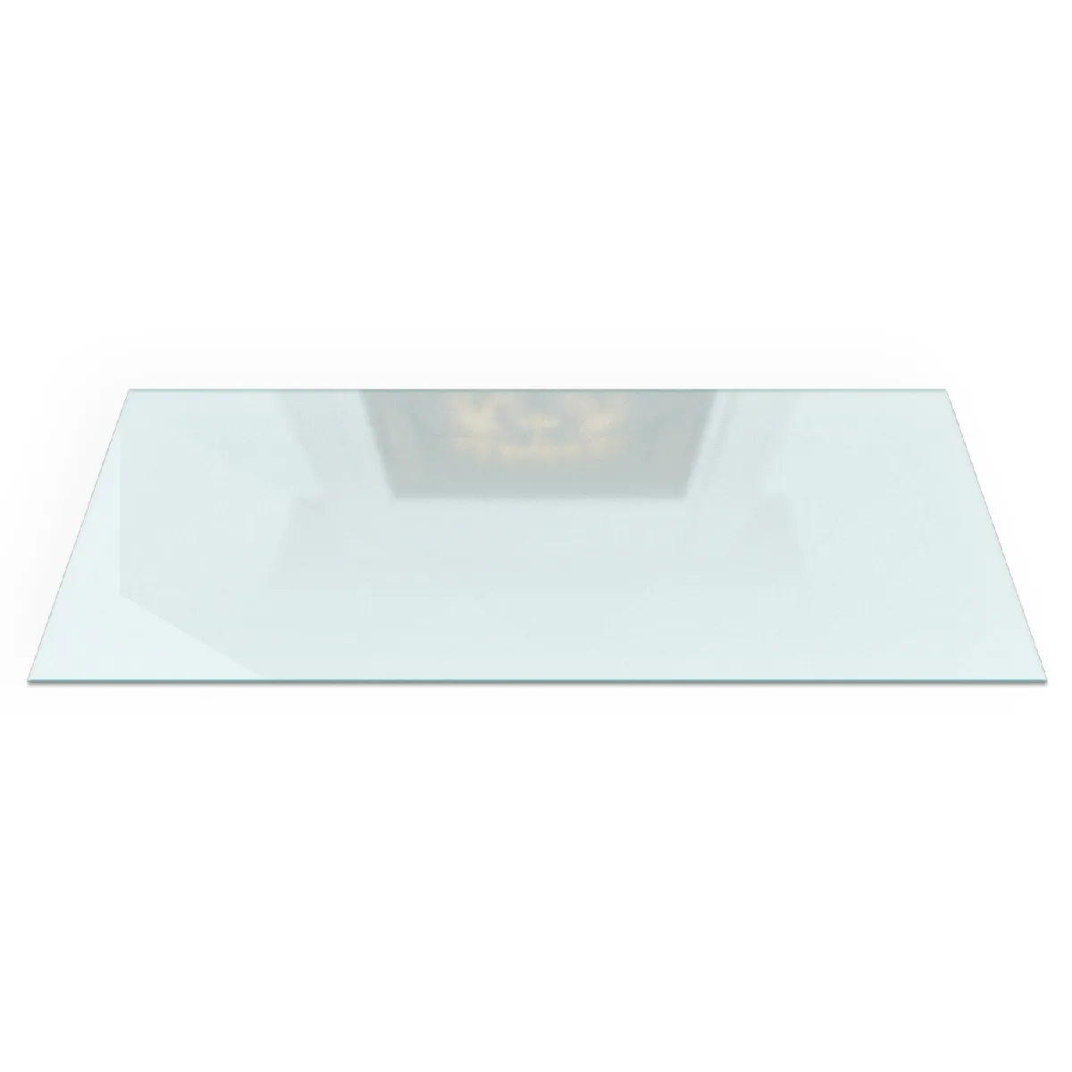 Plaque De Protection Pour Poêle Tulup 125x50 cm Résistant à la chaleur Verre dépoli, Translucide