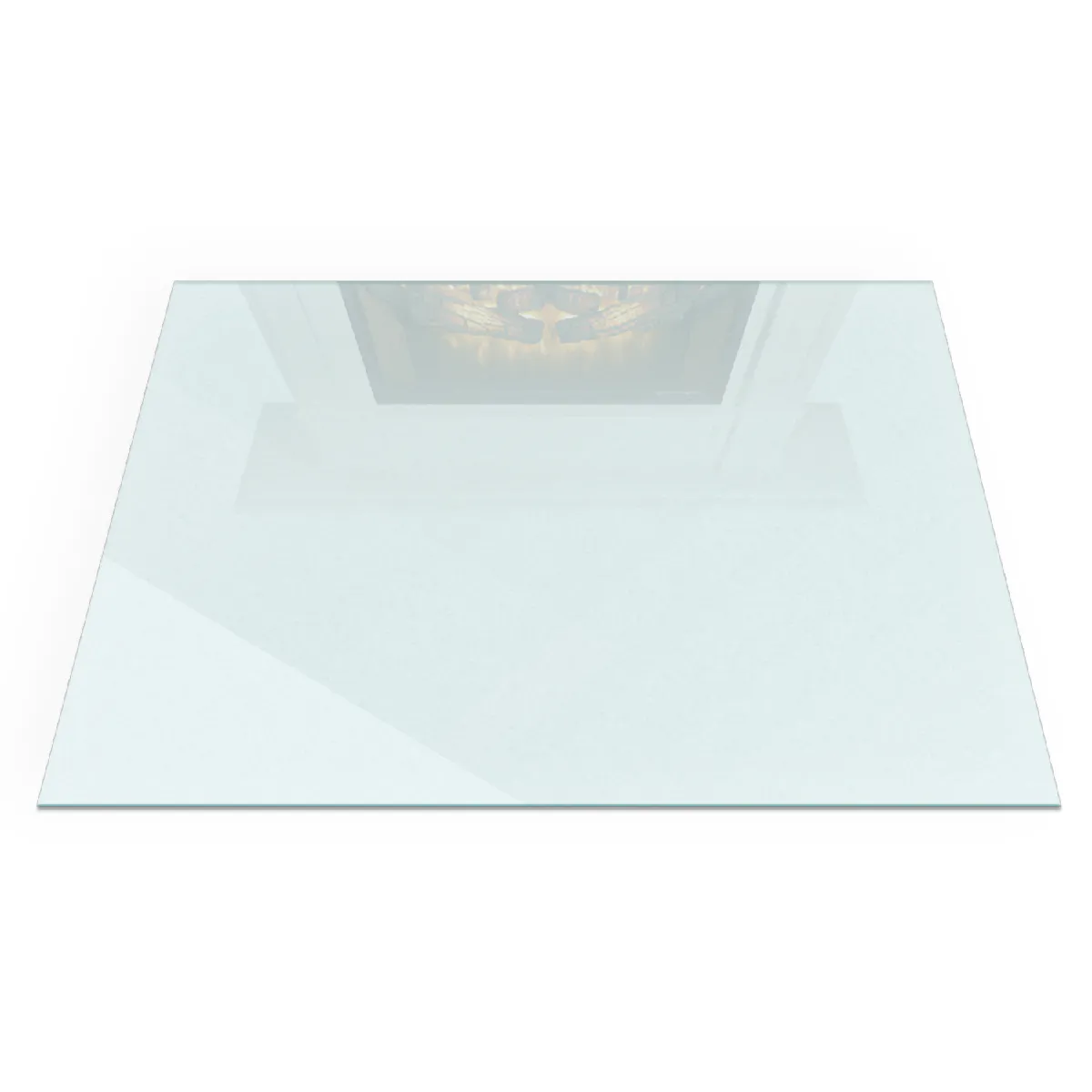 Plaque Au Sol Pour Poêle Tulup 100x70 cm Sécurité incendie sol Verre satiné
