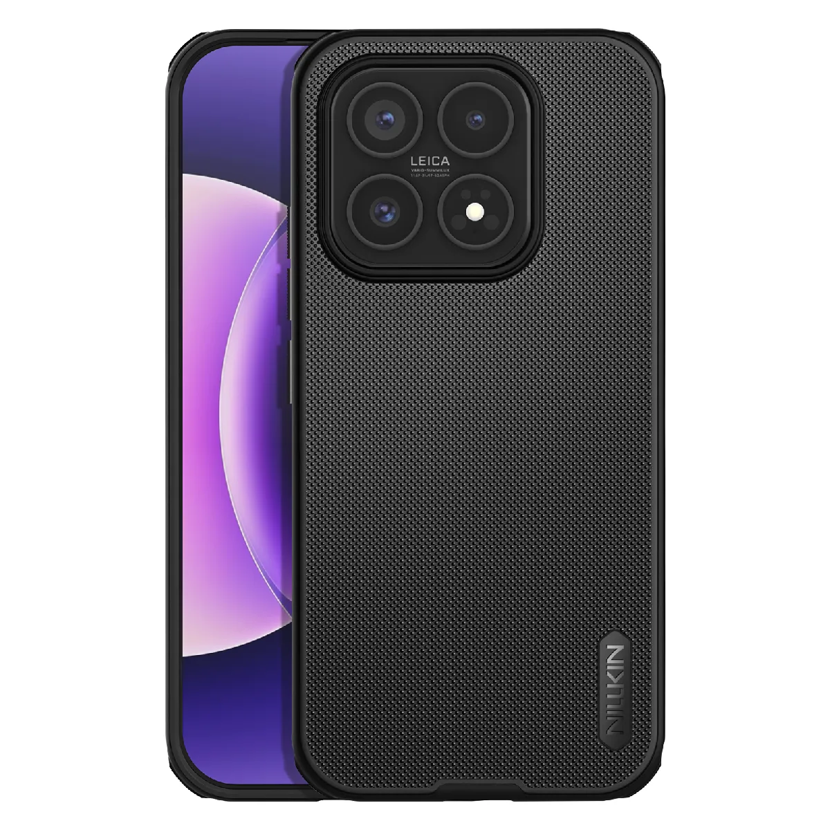 Coque Pour Xiaomi 17 Finition Texturée Modèle Super Frosted Shield Pro Noir Nillkin