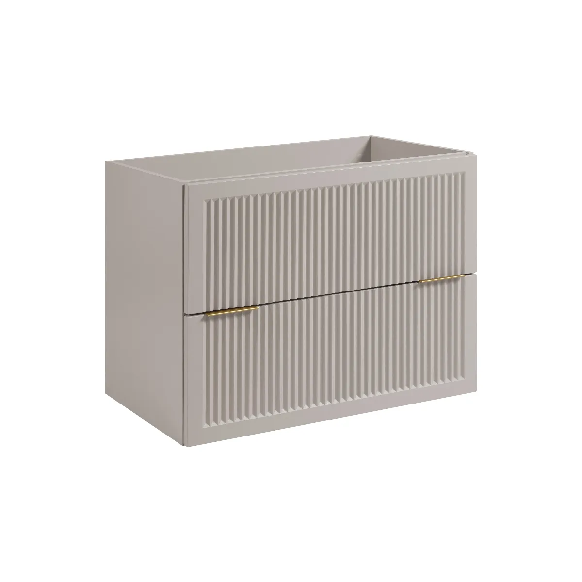 Meuble de salle de bain, cachemire, 80 x 44,5 x 60,7 cm, sans plateau