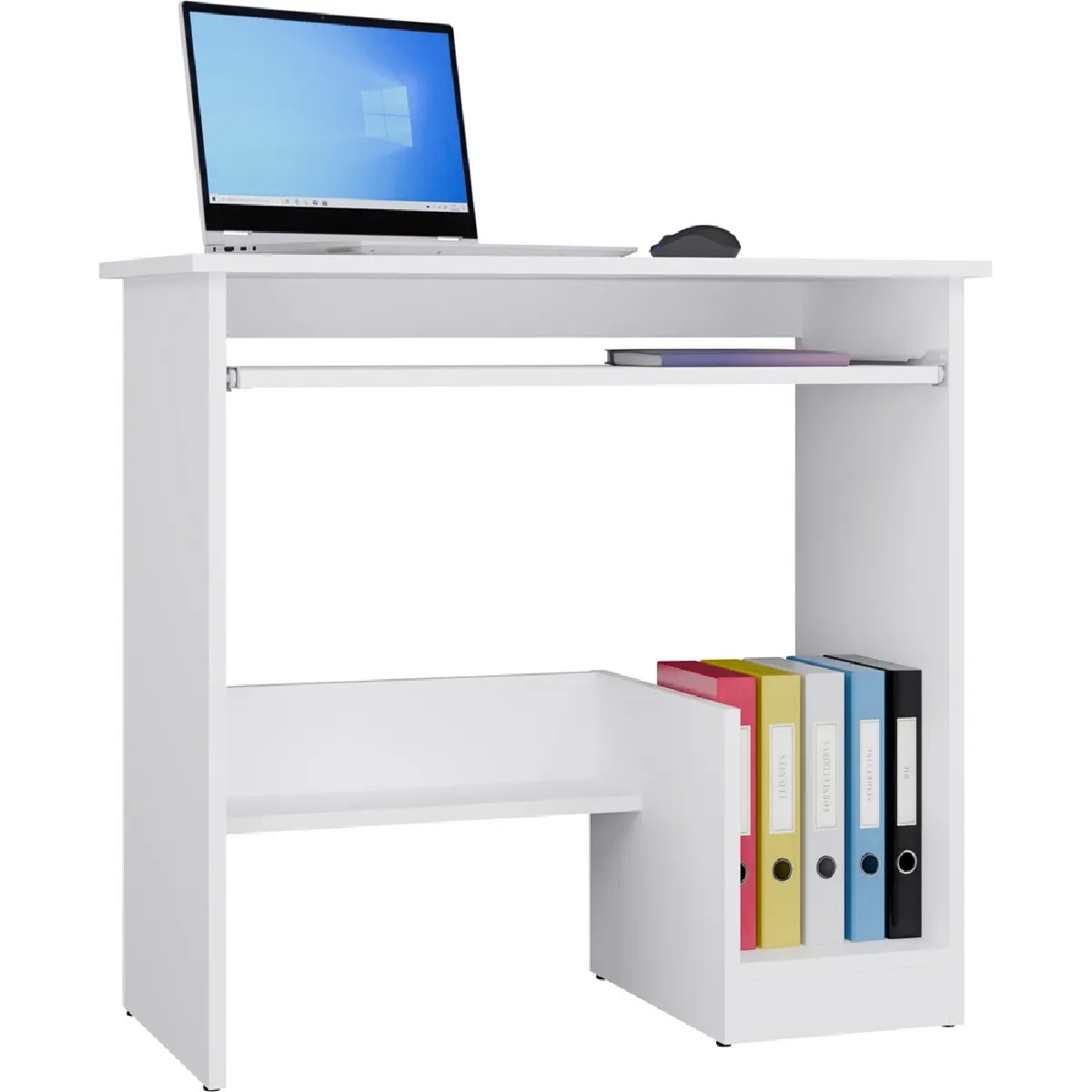 Bureau, blanc, 80 x 75 x 40 cm