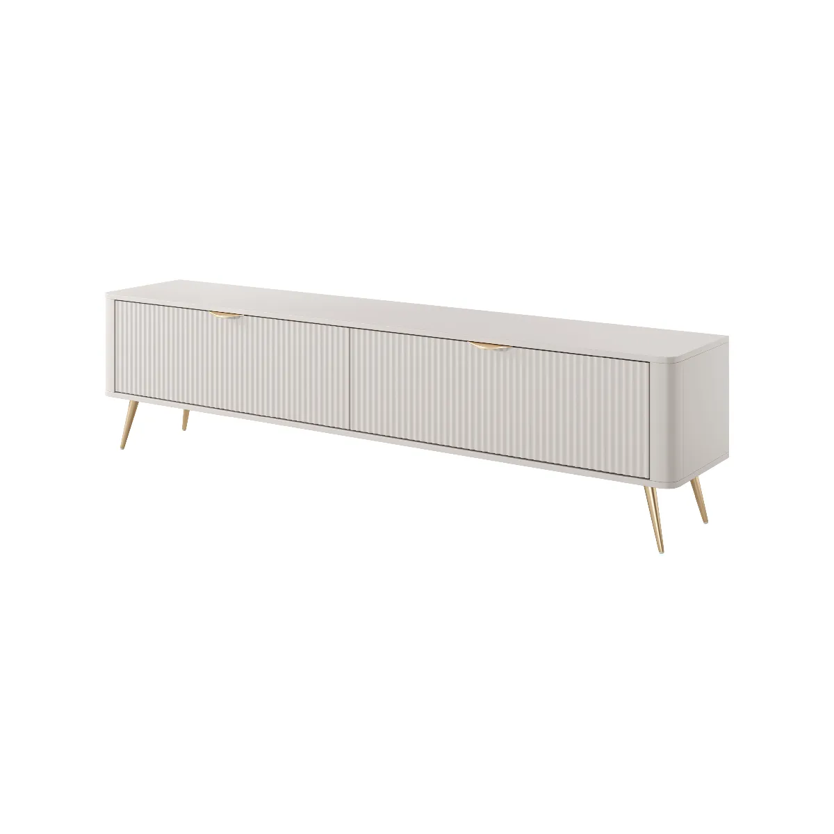 Meuble TV: Beige, 200 x 38 x 51,2 cm