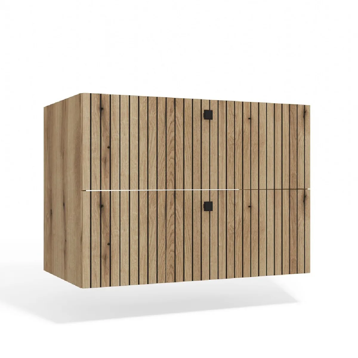 Meuble de salle de bain, chêne Evoke, 80 x 57 x 45 cm