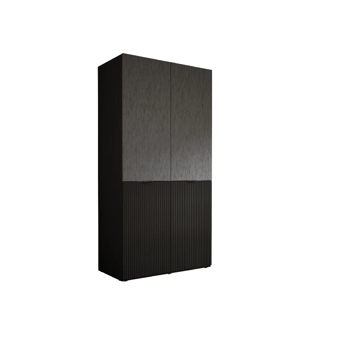Armoire: Graphite Noir, 100 x 200 x 51 cm