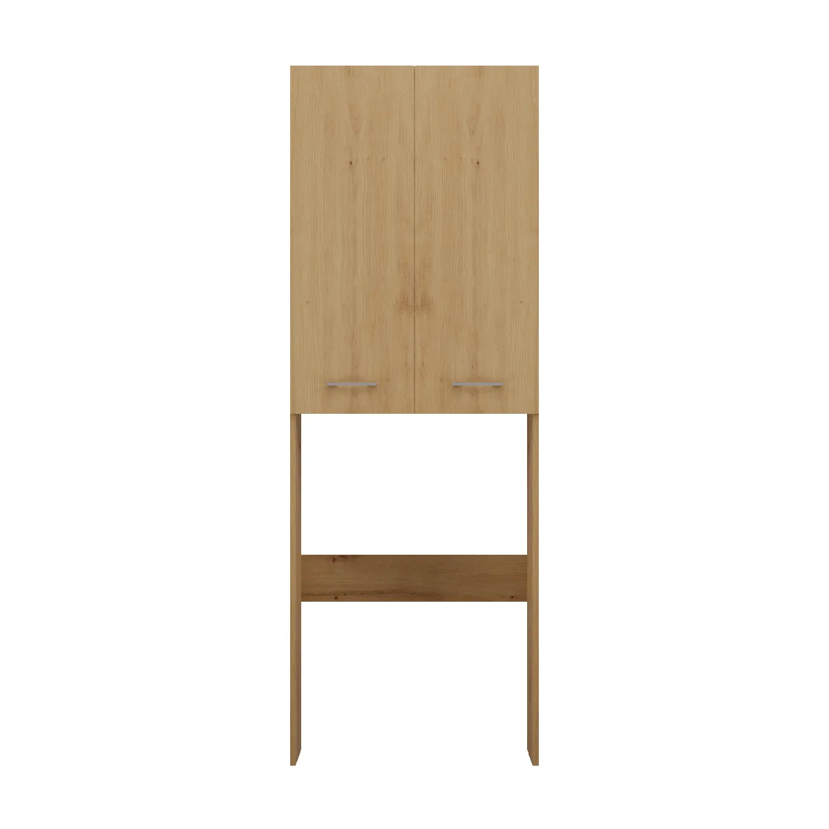 Armoire de salle de bain pour machine à laver, 30 x 64 x 180 cm, chêne artisanal