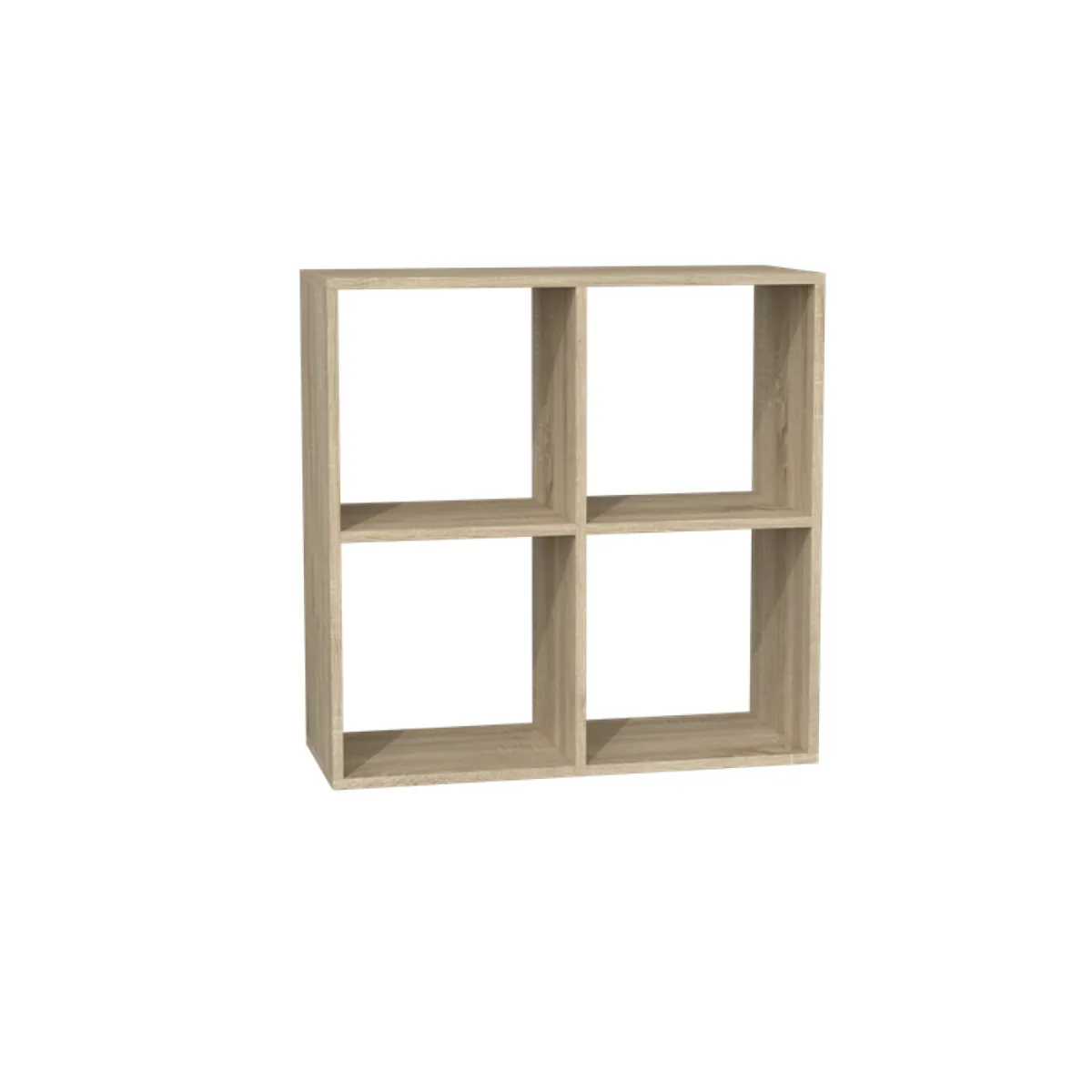 Étagère, 74 x 75 x 30 cm, Chêne Sonoma