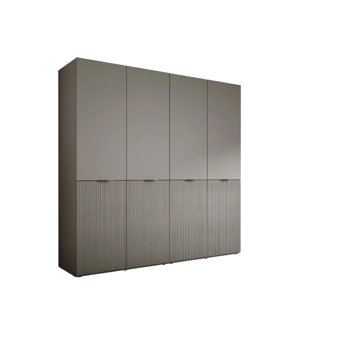 Armoire: Gris Platine, 200 x 200 x 51 cm