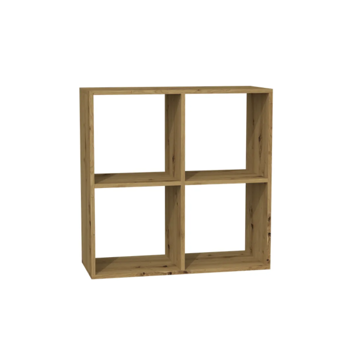 Étagère, 74 x 75 x 30 cm, Chêne Artisan