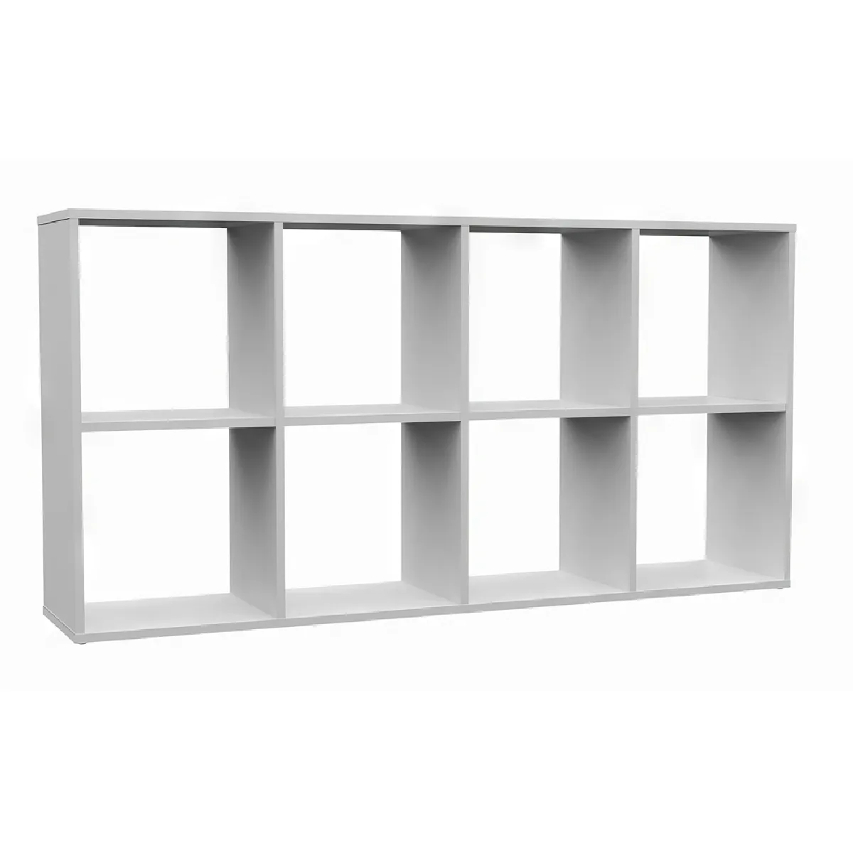 Étagère, 147 x 75 x 30 cm, Blanc Mat