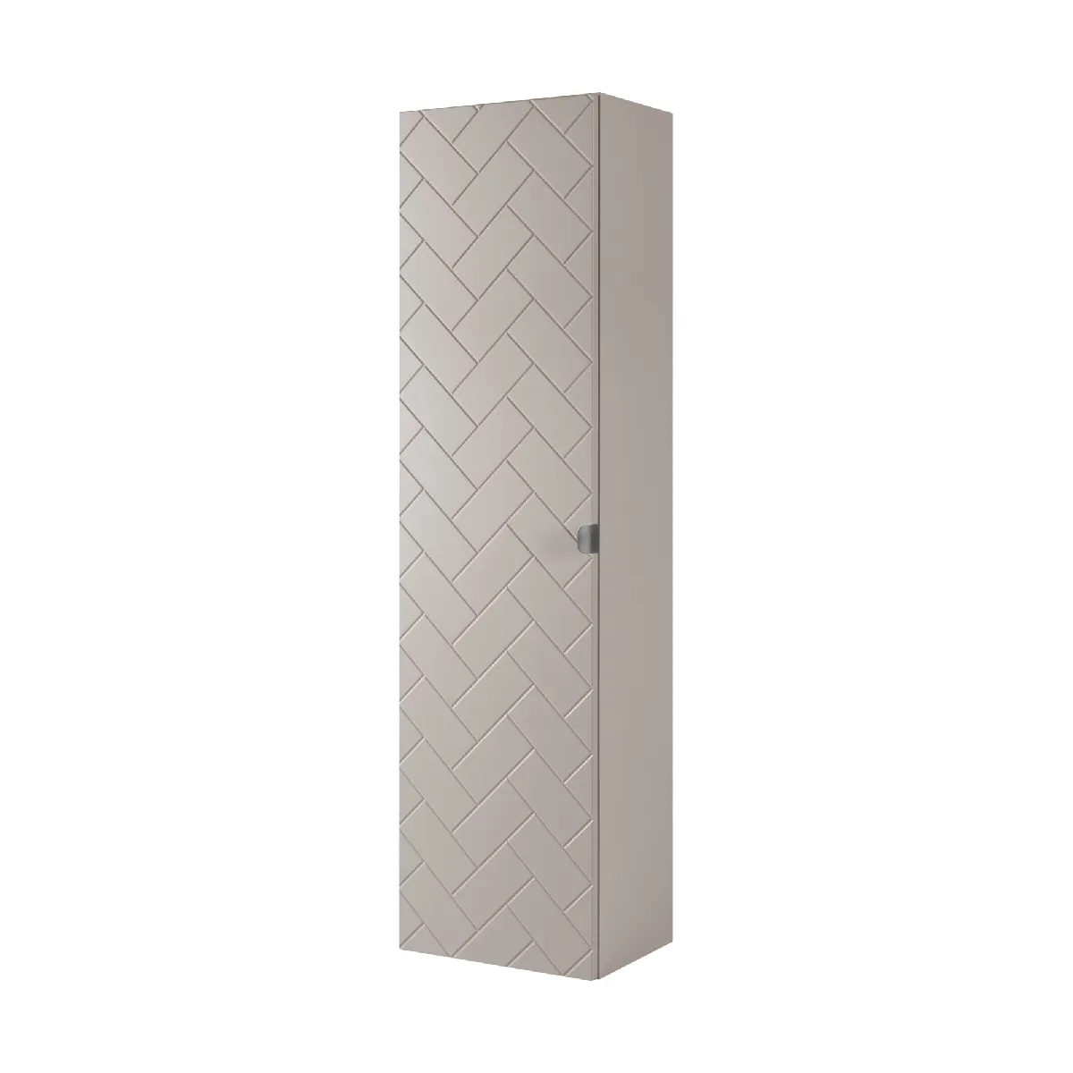 Meuble de salle de bain, Cachemire, 35 x 136 x 27 cm, poignées argentées