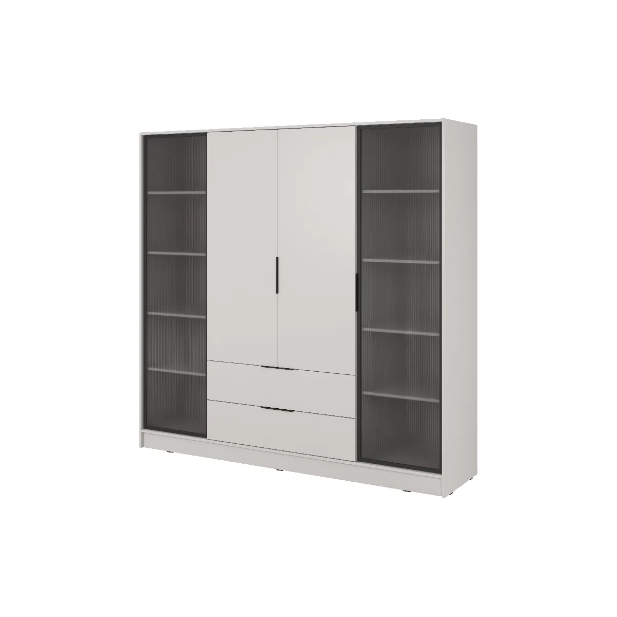 Armoire, cachemire, 206 x 200 x 51 cm