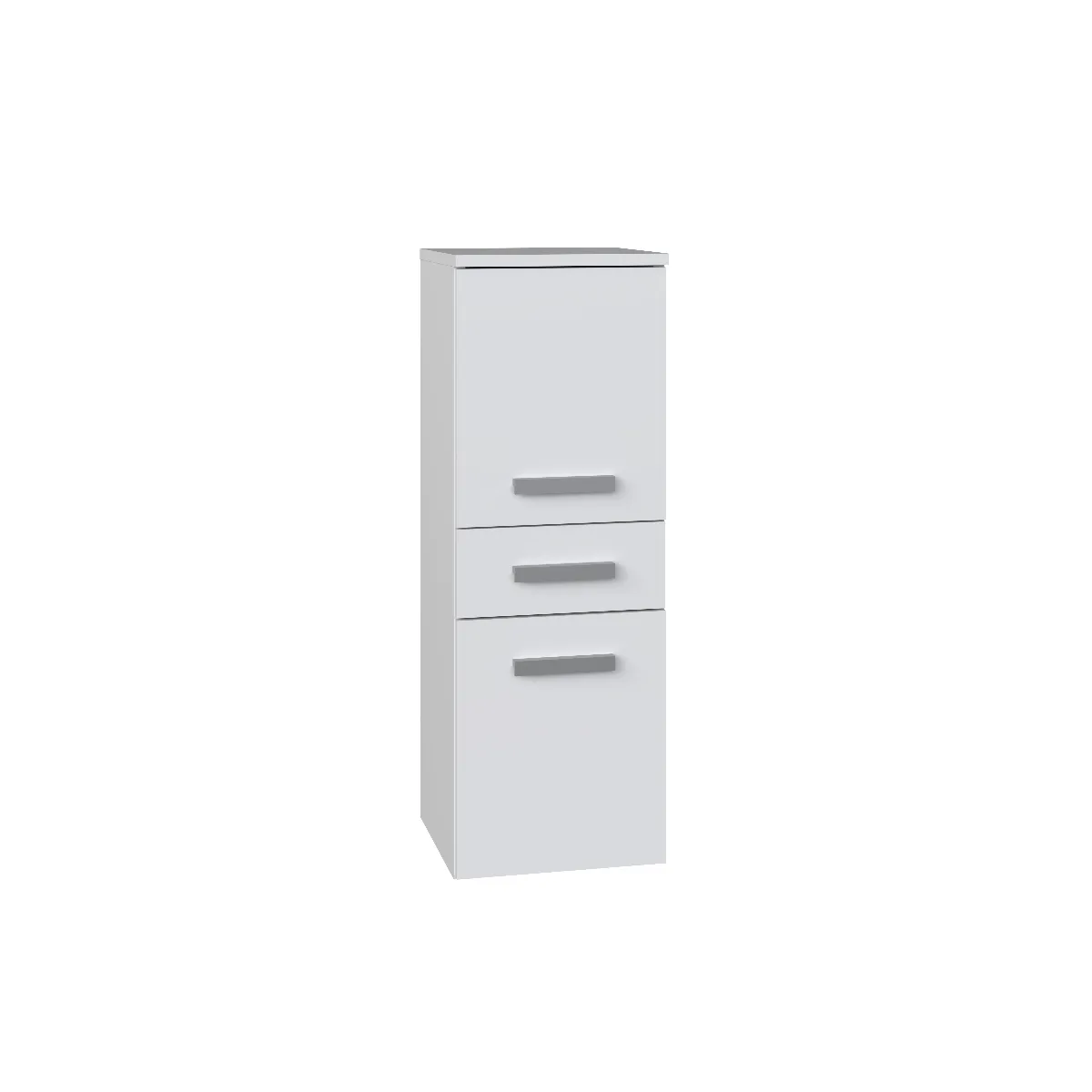 Meuble de salle de bain, blanc mat, 85 x 30 x 30 cm